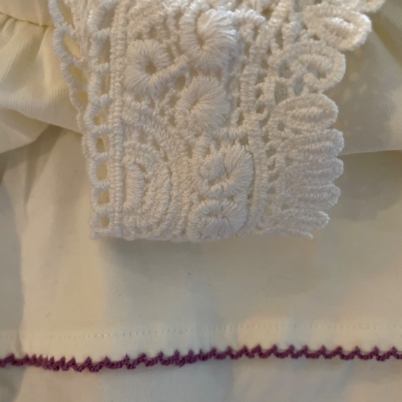 NWT Cream tiered Matilda Jane girls top size 8 - Picture 4 of 4